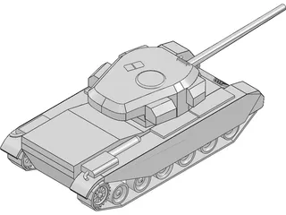 Centurion Tank 3D Model preview