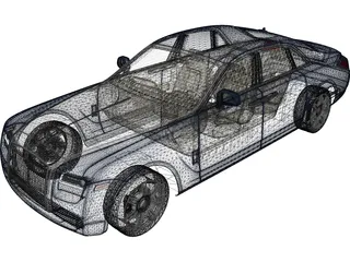 Rolls-Royce Ghost (2010) 3D Model preview