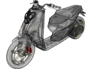 Scooter 3D Model preview