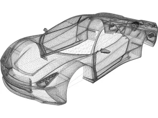 P1 Concept 3D Model preview