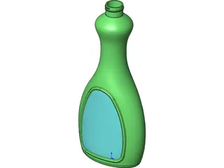 Elixir Bottle 3D Model preview