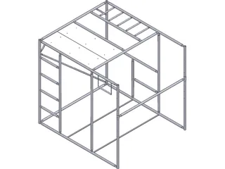 Jungle Gym 3D Model preview