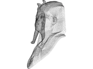 Tutankhamun 3D Model preview