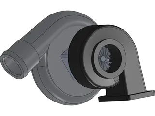 T70 Turbo 3D Model preview