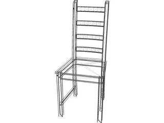 Chair Kaustbi 3D Model preview