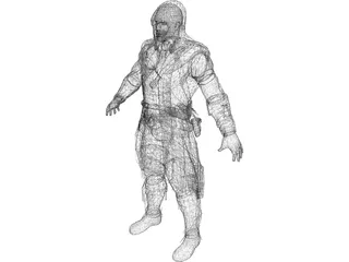 Connor Kenway 3D Model preview