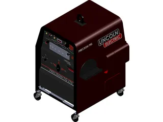 Welding Machine Lincoln Electric Precision TIG 275 3D Model preview