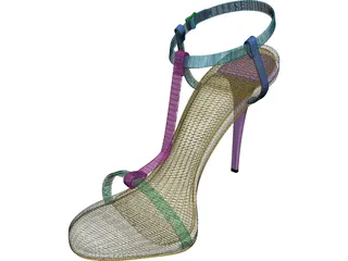 Sandal 3D Model preview