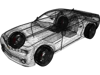 Chevrolet Camaro 3D Model preview