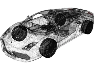 Lamborghini Gallardo 3D Model preview