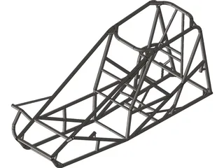 Gerhardt Midget Chassis 3D Model preview