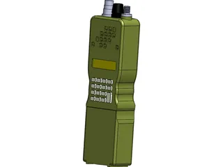 Military Radio 3D Model preview