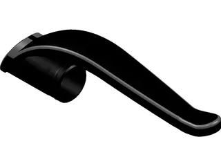 Pen Cap Clip 3D Model preview