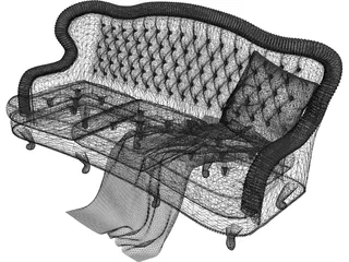 Sofa 3D Model preview