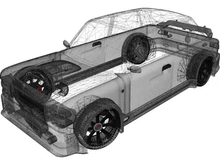 Zastava 101 Turbo 3D Model preview