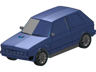 Yugo 1.4 3D Model preview