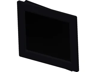 Digital Photo Frame 8 Inch 3D Model preview