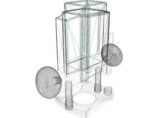 Router 3D Model preview