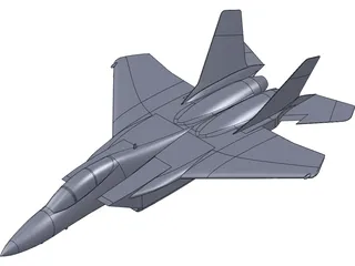 F-14 Tomcat 3D Model preview