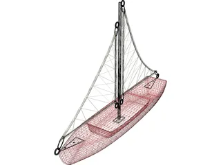 Boat 3D Model preview