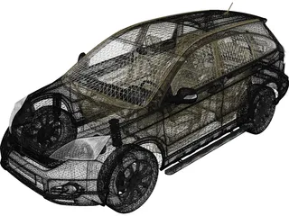 Honda CR-V 3D Model preview