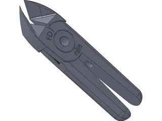 Wire Cutter 3D Model preview