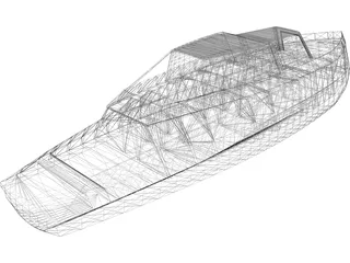 Strangeyachting 25 3D Model preview
