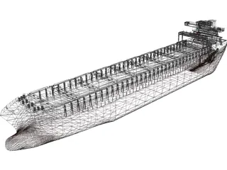 Motor Vessel Storoe 3D Model preview