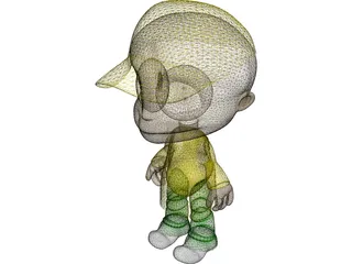 Doll 3D Model preview
