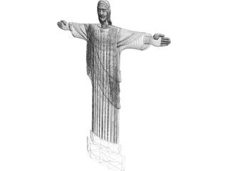 Christ 3D Model preview