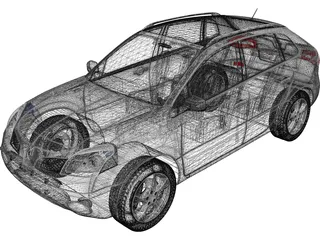 Renault Koleos (2009) 3D Model preview