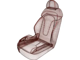 Seat 3D Model preview