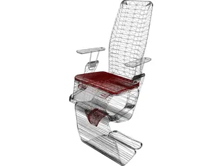 Tietz Modern Chair 3D Model preview
