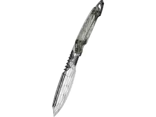 Knife by Tietz 3D Model preview