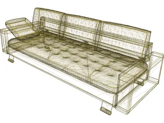 Sofa 3D Model preview