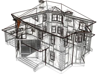 House 3D Model preview
