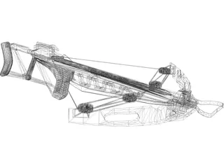 Crossbow 3D Model preview