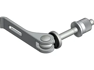Bicycle Seat Clamp 3D Model preview