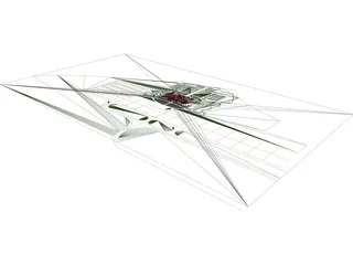 Airport 3D Model preview