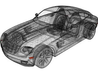 Chrysler Crossfire Coupe (2006) 3D Model preview
