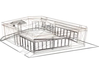 Small Store 3D Model preview