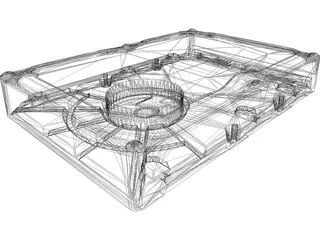 Samsung HD403LJ 400Gb 7200rpm 16M 3D Model preview
