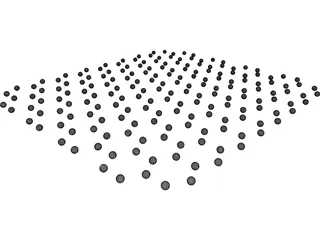 Graphene Layer 3D Model preview