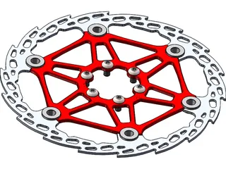 Hope Brake Disc 3D Model preview