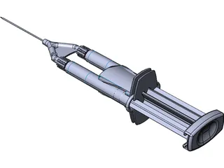 Syringe 3D Model preview