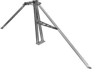 Rowing Rigger 3D Model preview