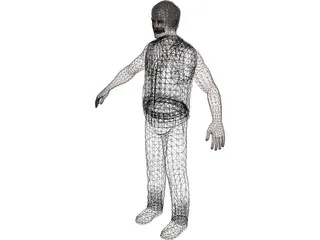 Daryl Dixon 3D Model preview