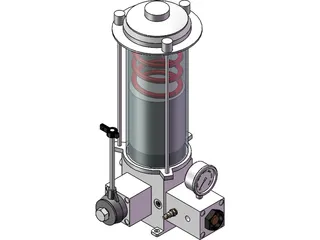 Trabon Lubemaster 3D Model preview