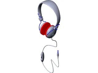 Senheisser Headphones 3D Model preview
