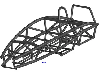 Ariel Atom 2 Chassis 3D Model preview